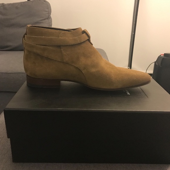 Saint Laurent Jodhpurs London ankle boots - Picture 3 of 5